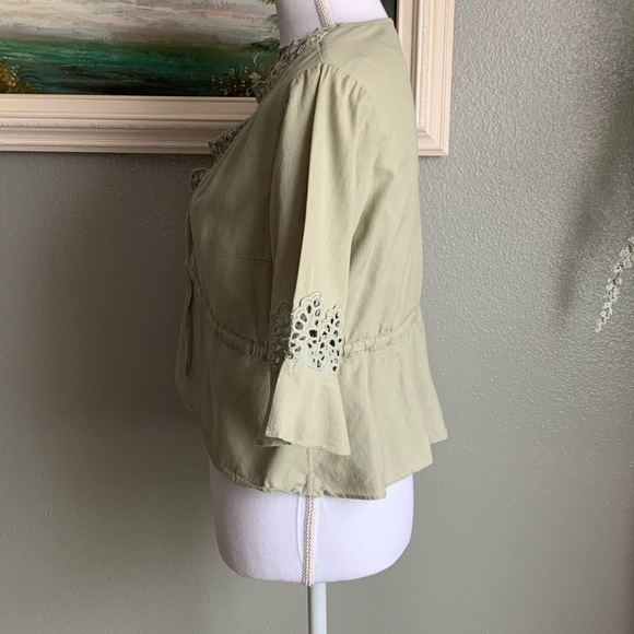 Free People Open Front Top Size S/P - Picture 13 of 17